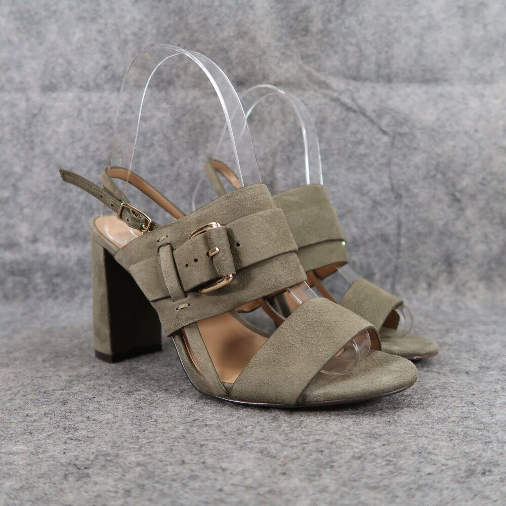 Banana Republic Shoes Womens 6 Pumps Fashion Leather Slingback Strappy Going Out